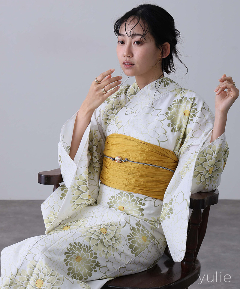 浴衣 セパレート 二部式 洗える浴衣 レディー...の詳細画像5