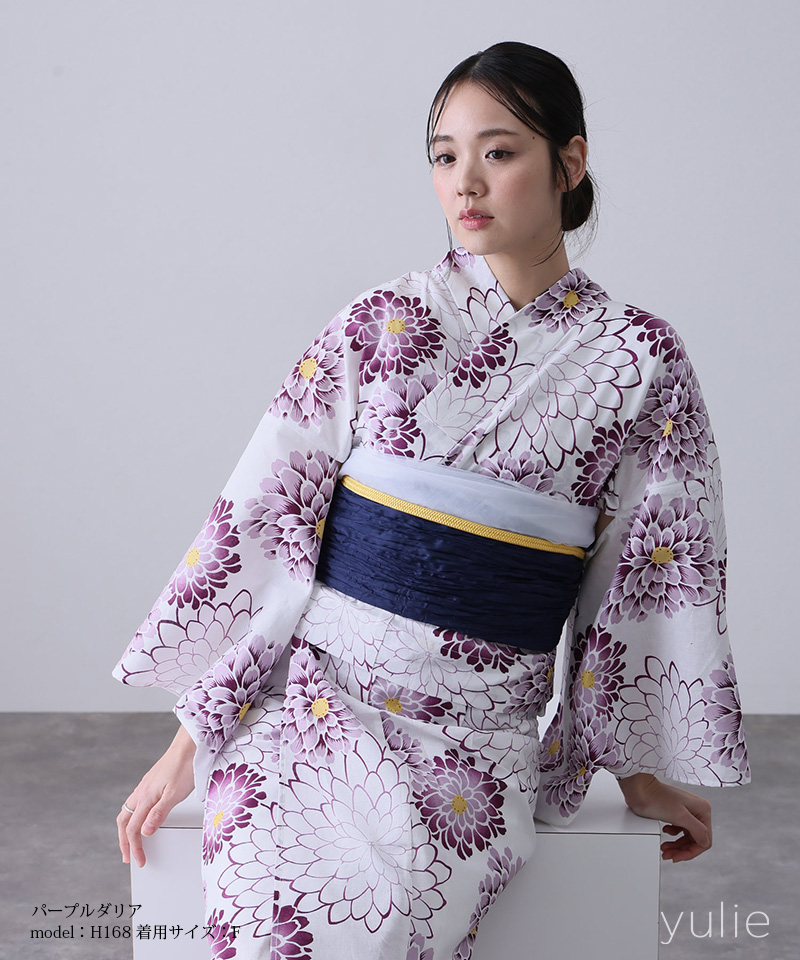 浴衣 セパレート 二部式 洗える浴衣 レディー...の詳細画像1