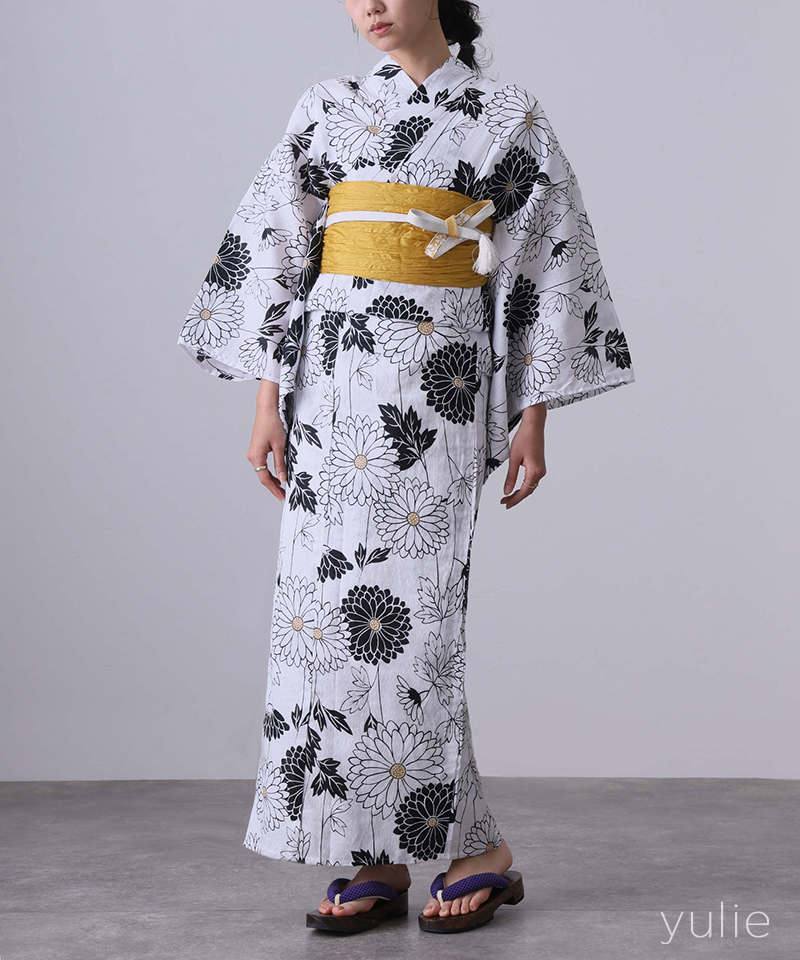 洗える浴衣 浴衣 レディース 2点セット ゆか...の詳細画像2