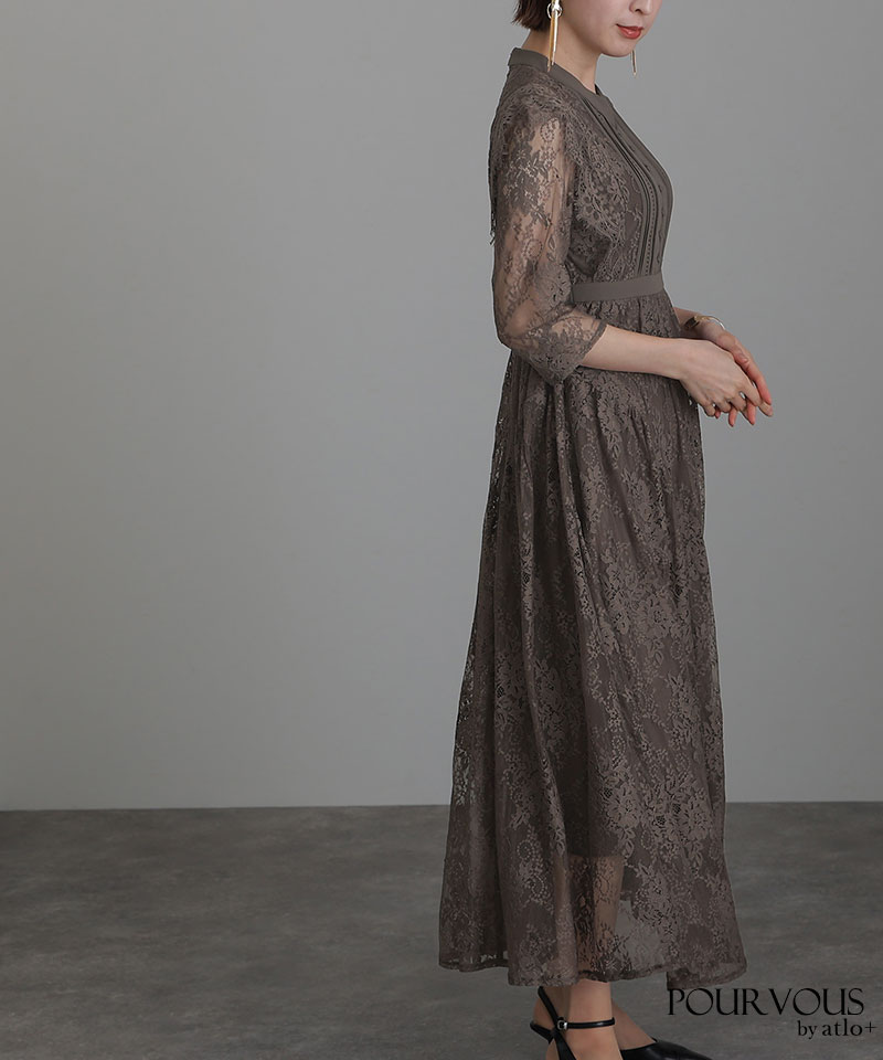 atlo（アトロ） パーティードレス ワンピース 結婚式 大きいサイズ