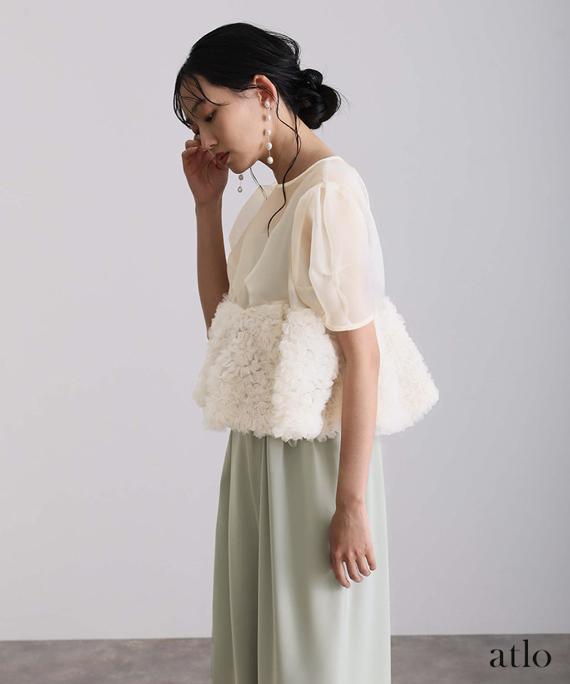 atlo（アトロ） 結婚式 オールインワン パンツドレス セレモニースーツ
