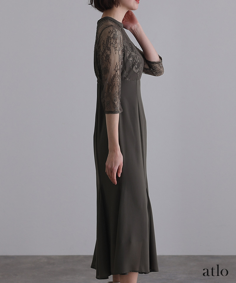 atlo（アトロ） パーティードレス 結婚式 ワンピース ドレス