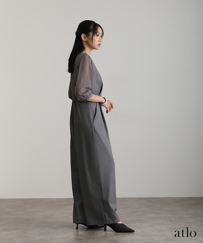 atlo（アトロ） パンツ 結婚式 オールインワン パンツドレス