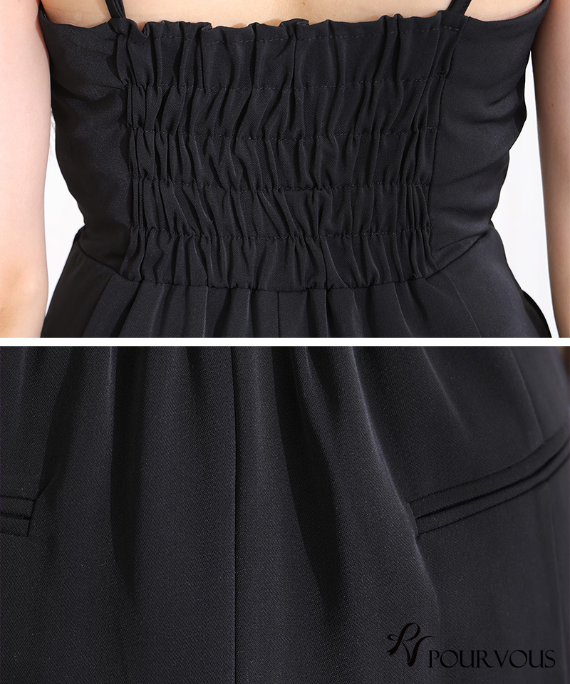 PourVous（プールヴー） シアートップス オールインワン パーティー