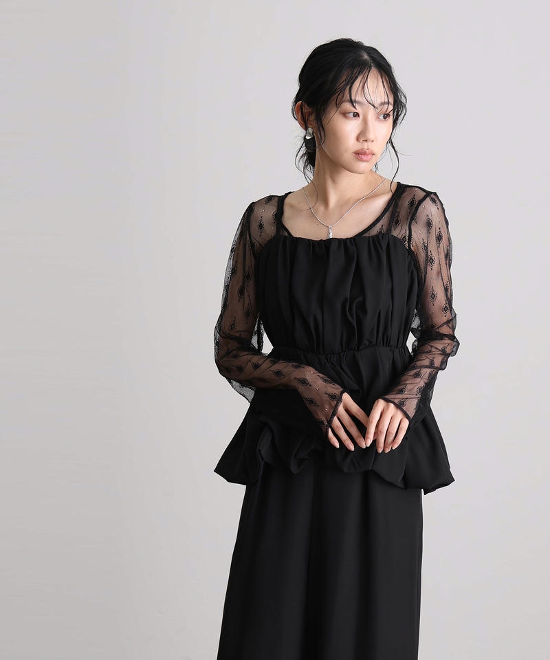 atlo（アトロ） 結婚式 セットアップ パンツドレス セレモニースーツ