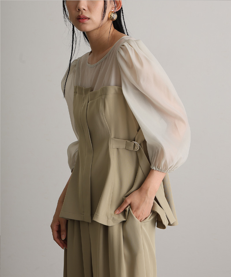 atlo（アトロ） パンツドレス 結婚式 セットアップ パンツ セレモニー