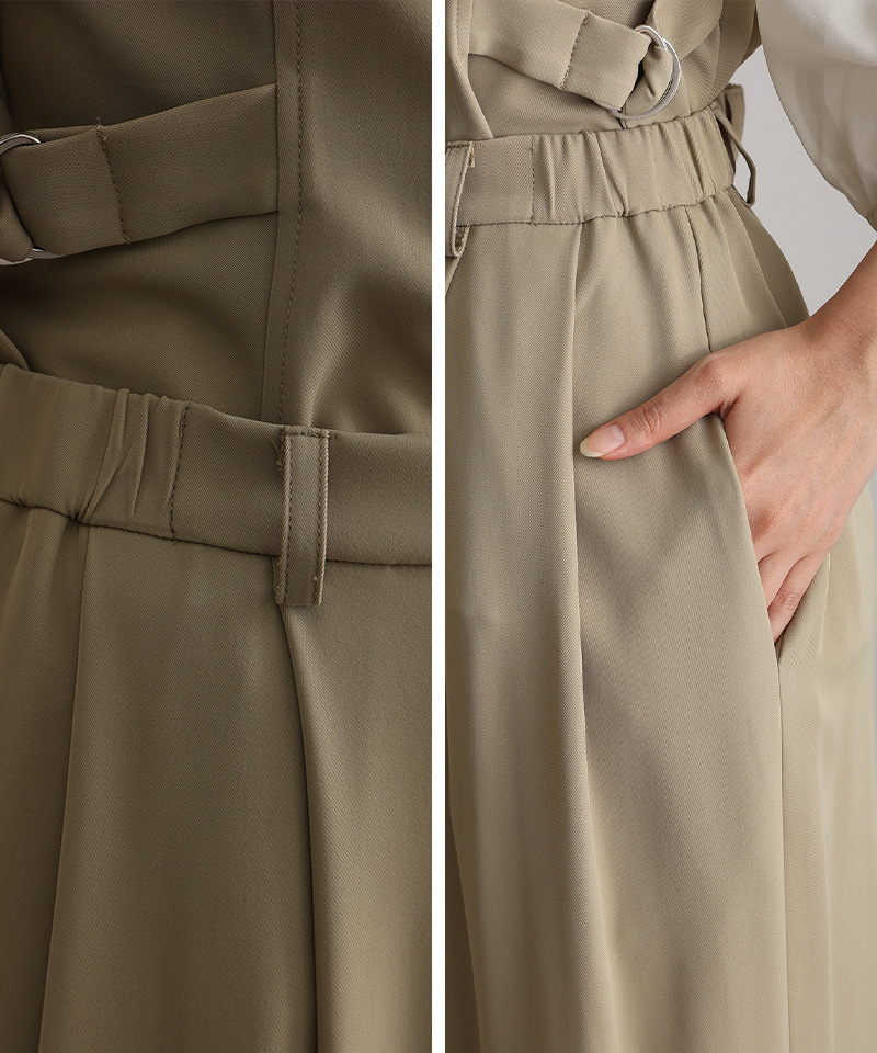 atlo（アトロ） パンツドレス 結婚式 セットアップ パンツ セレモニー