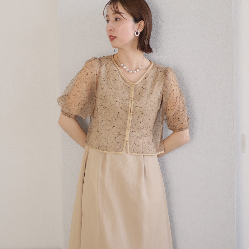 PourVous（プールヴー） パーティードレス ワンピース 結婚式 大きい