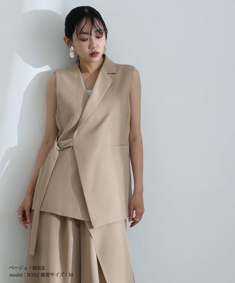 アシンメトリー パンツドレス オールインワン 結婚式 大きいサイズ パンツ 体型カバー セレモニースーツ 上品 パーティードレス パンツ お呼ばれの画像