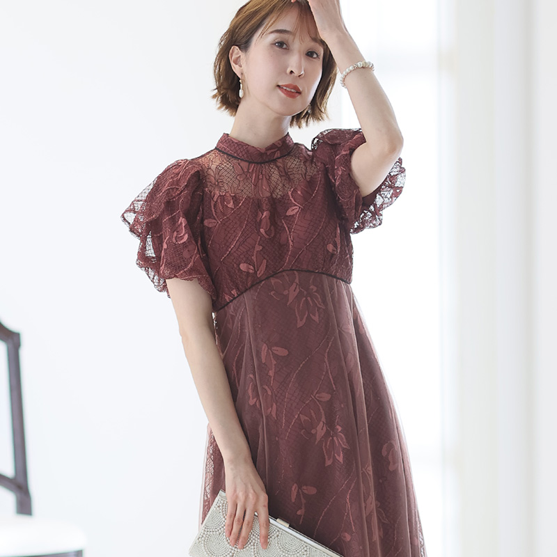 PourVous（プールヴー） パーティードレス ワンピース 結婚式 大きい