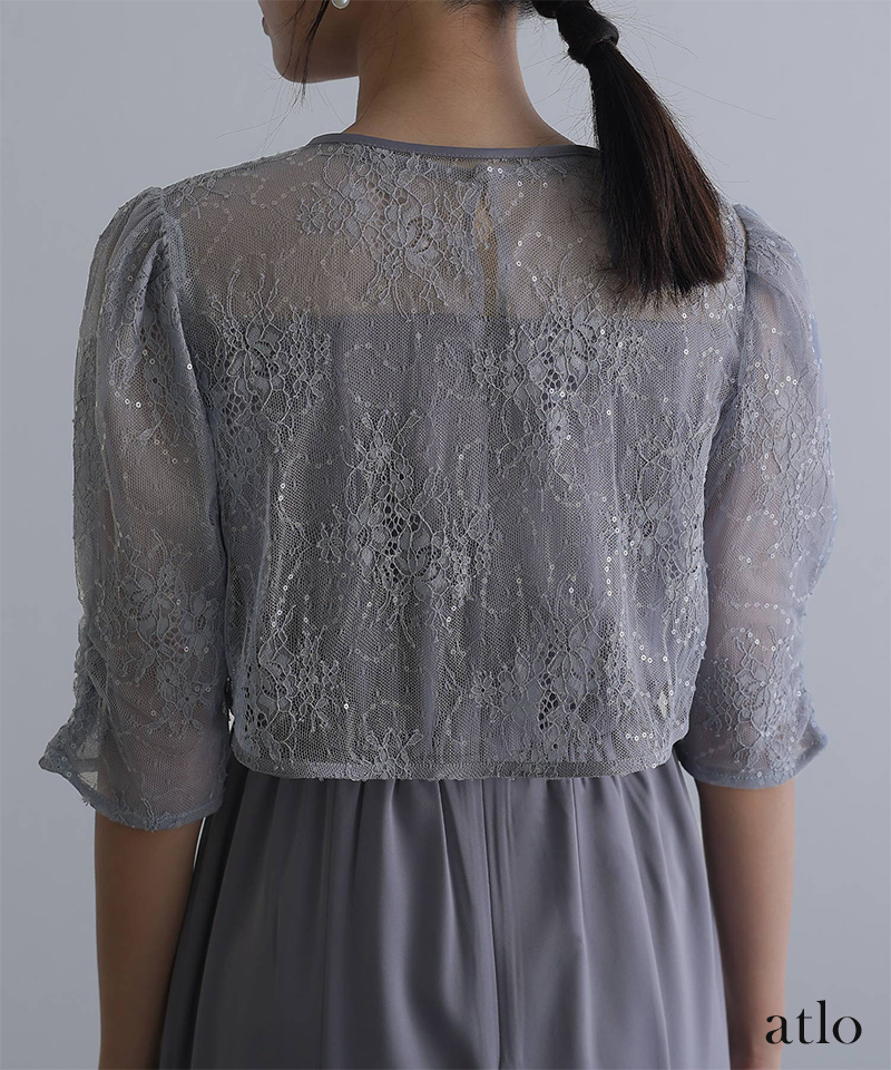 atlo（アトロ） ワンピース 体型カバー フォーマルドレス 大きいサイズ