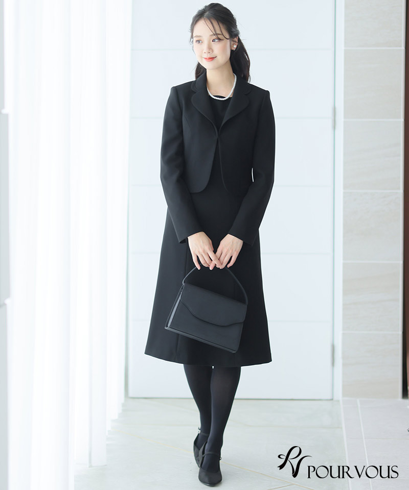 PourVous（プールヴー） フォーマル ママ 入学式 卒業式 服装 大きい