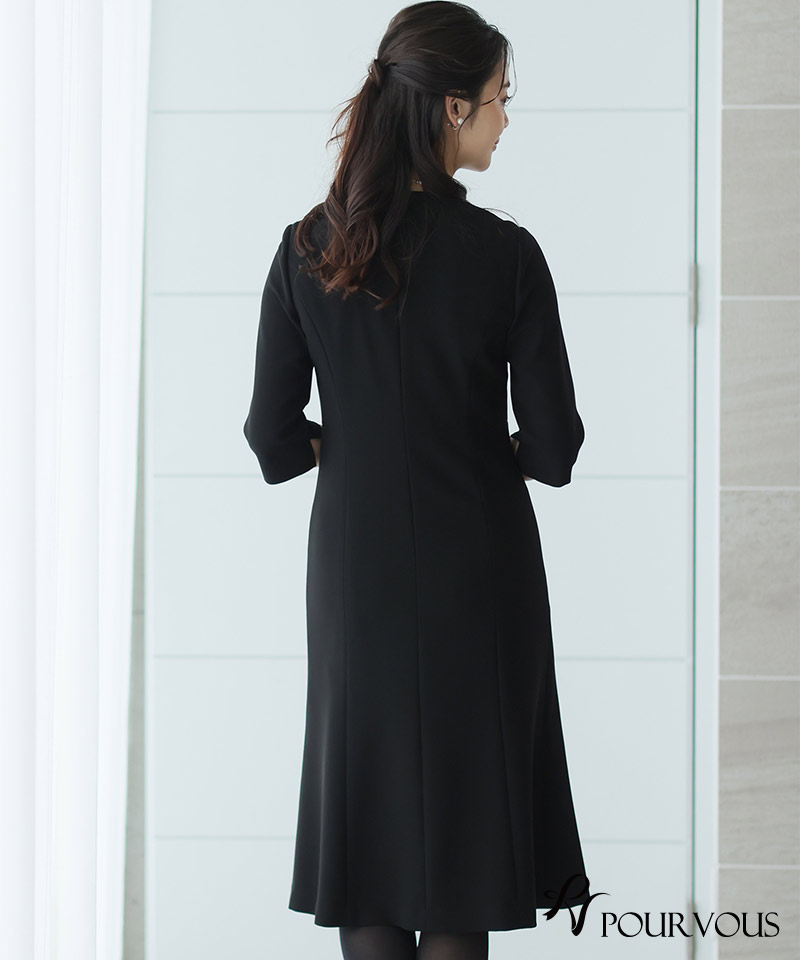 PourVous（プールヴー） フォーマル ママ 入学式 卒業式 服装 大きい