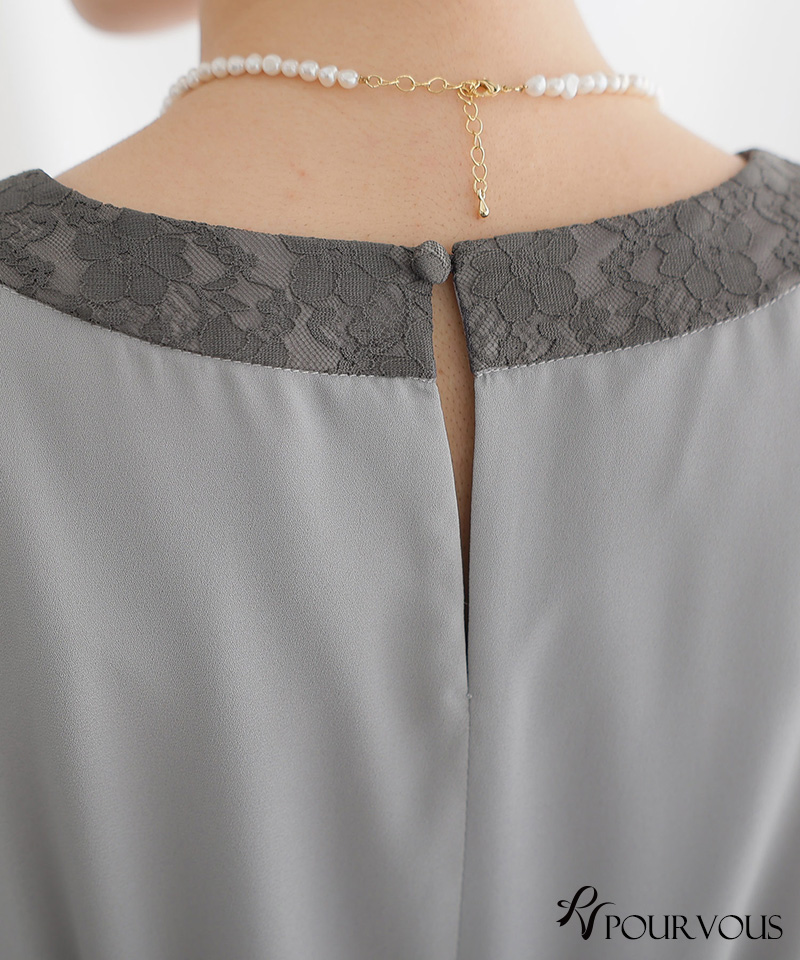 PourVous（プールヴー） ワンピース フォーマルドレス 体型カバー