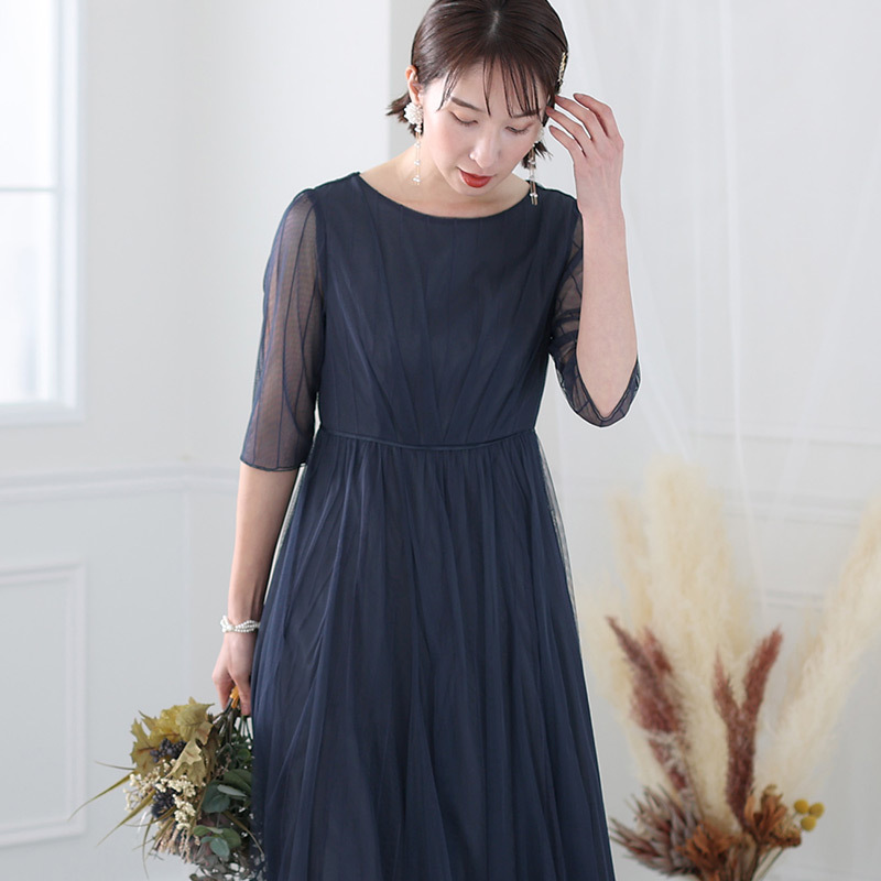 PourVous（プールヴー） パーティードレス 結婚式 ワンピース ドレス