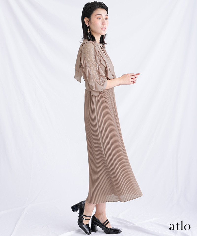 ワンピース フォーマルドレス 体型カバー 小さいサイズ 大きいサイズ 韓国 結婚式 20代 30代 40代 50代 小柄 ドレス お呼ばれ パーティードレス フォーマル 上品_16
