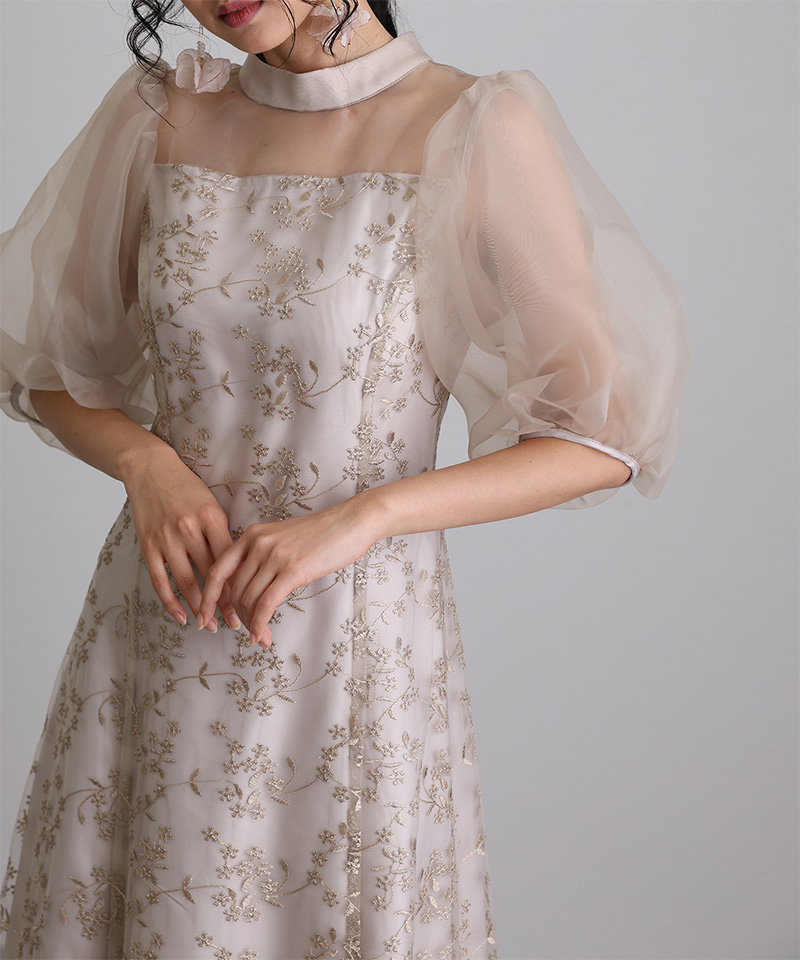ワンピース 体型カバー フォーマルドレス 大きいサイズ 結婚式 小柄 小さいサイズ ドレス 韓国 フォーマル パーティードレス 20代 30代 40代 50代 お呼ばれ 上品の画像