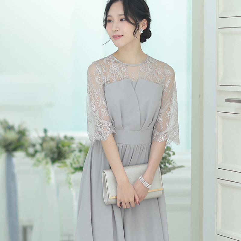 PourVous パーティードレス 結婚式 ワンピース フォーマルドレス