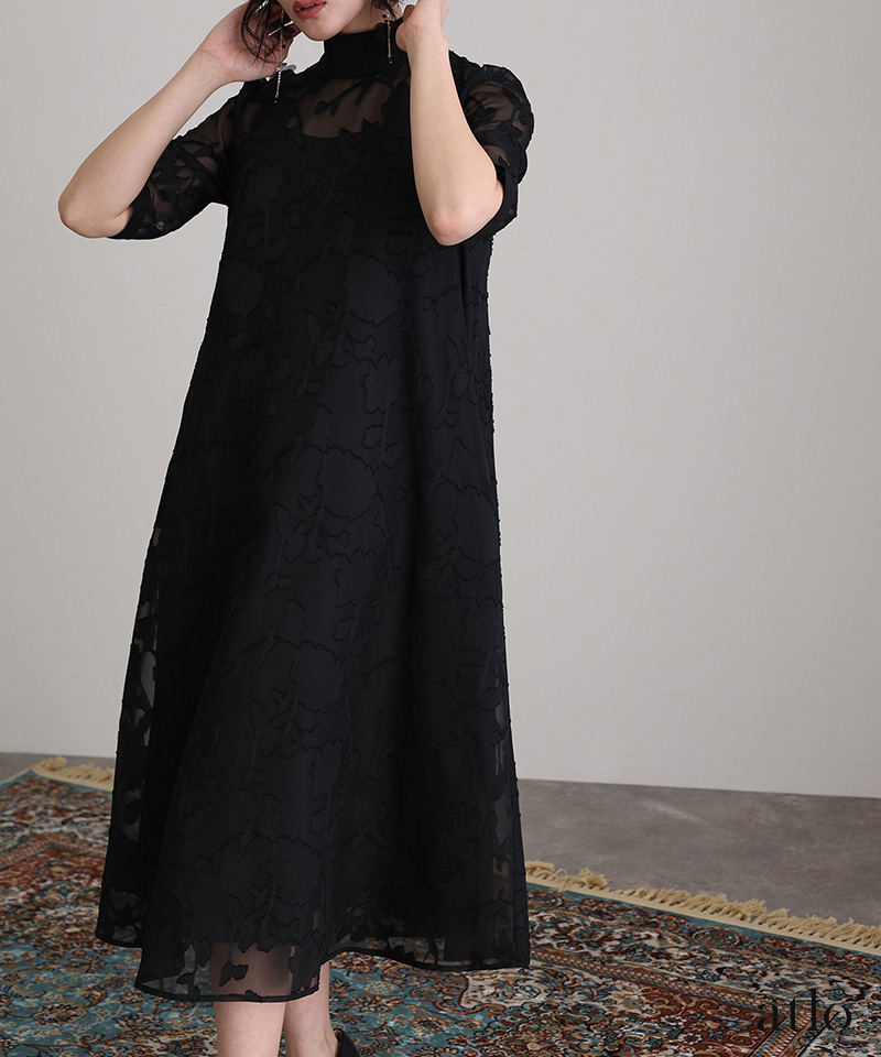 体型カバー フォーマルドレス ワンピース 結婚...の詳細画像4