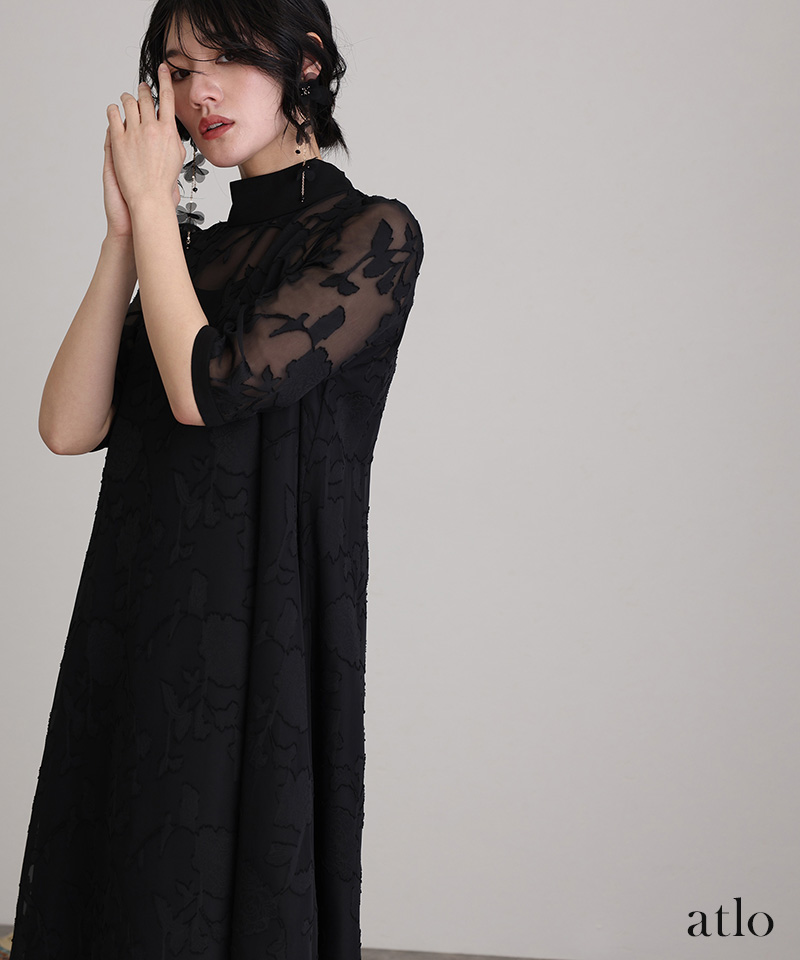 体型カバー フォーマルドレス ワンピース 結婚...の詳細画像5