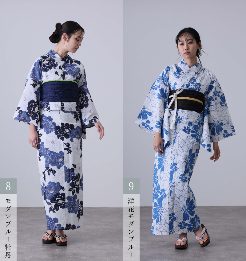 洗える浴衣 レディース 浴衣 セパレート 二部...の詳細画像5