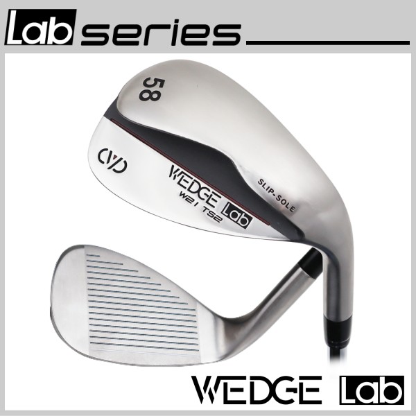 スリップソールウェッジ　52°　58°　64°　ウェッジラボ　WEDGE Lab　スチールシャフト　ウェッジ　ラボシリーズ