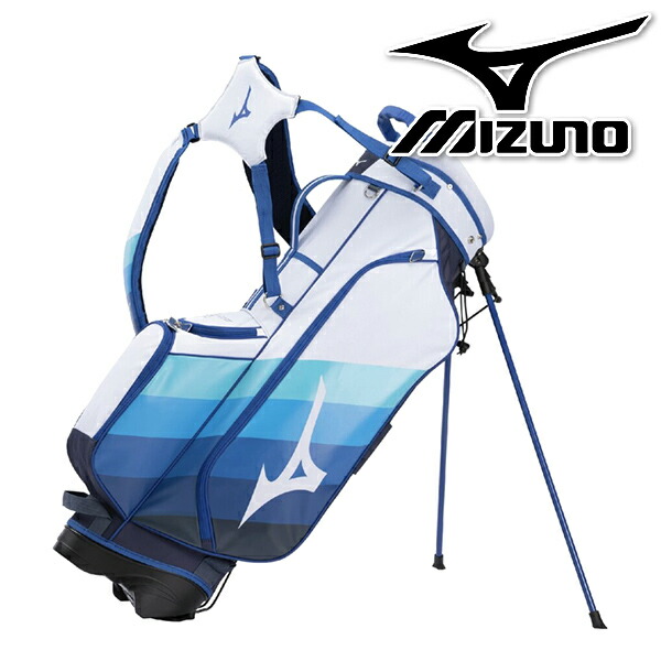 ミズノ スタンド キャディーバッグ 2.5kg 9.5型 47インチ対応 4分割
