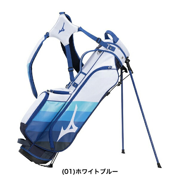 ミズノ メンズ キャディーバッグ 2kg 7型 47インチ対応 4分割 8本程度