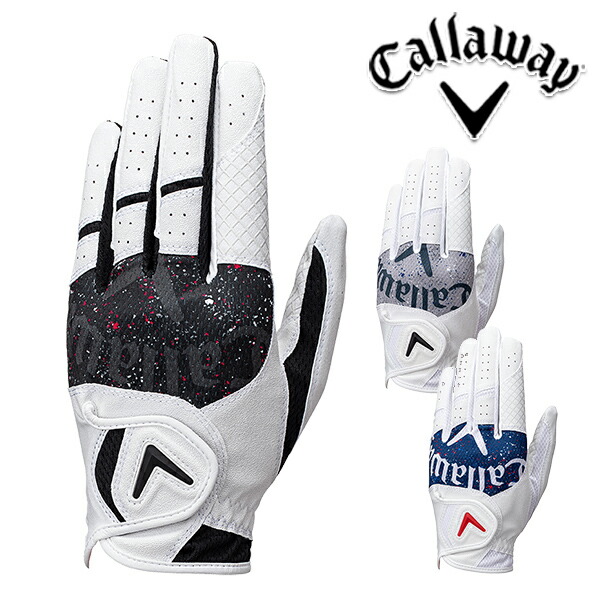 Callaway キャロウェイ ゴルフ グローブ 左手用 25㎝ 5個セット Callaway キャロウェイ ゴルフグローブ 片手用（左手装着用