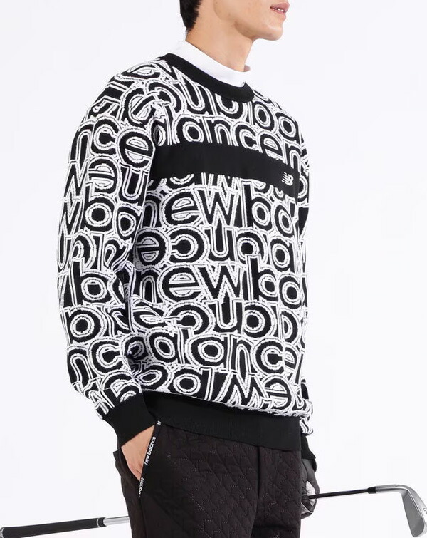 ニューバランス 2024年秋冬モデル メンズ クルーネック セーター 012