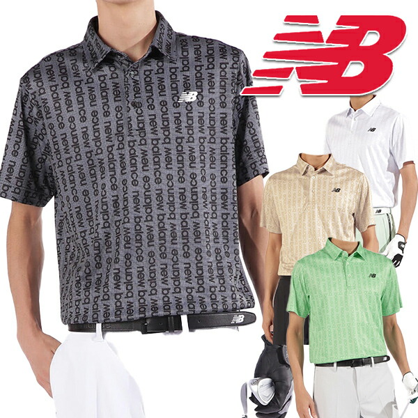 特価】ニューバランスゴルフ 2025年春夏モデル メンズ COLLAR SHIRT