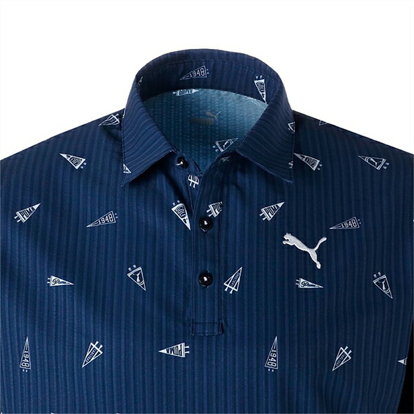 残り、ブルーLサイズのみ】プーマゴルフ 2023年春夏モデル メンズ  