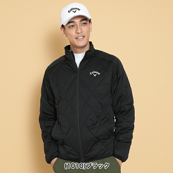 キャロウェイ ゴルフウェア C21215104 フルジップ 中綿 ブルゾン キャロウェイ アパレル 2024年秋冬モデル メンズ スター ストレッチ
