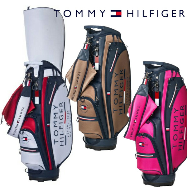 TOMMY HILFIGERトミーヒルフィガー キャディーバッグ カートタイプ 口