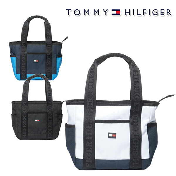 【新品】今季モデル  GOLF フェイスラウンドバッグ トミーヒルフィガー 春夏モデル ユニセックス カラーブロック ラウンド