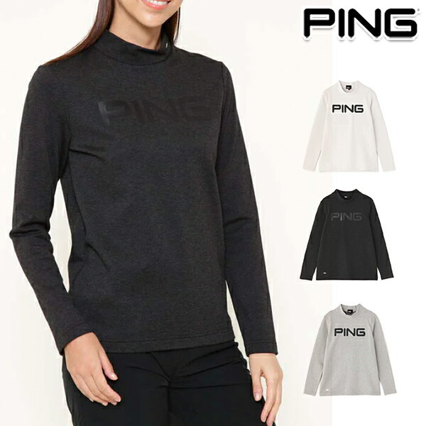 30％OFF】ピンアパレル PING 2021年秋冬モデル レディース ＰＩＮＧビッグロゴ裏起毛 長袖ハイネックシャツ 622-1269002  (021)チャコールグレー__S【21】 :2dw6221269002:パワーゴルフ メンズレディース - 通販 - Yahoo!ショッピング