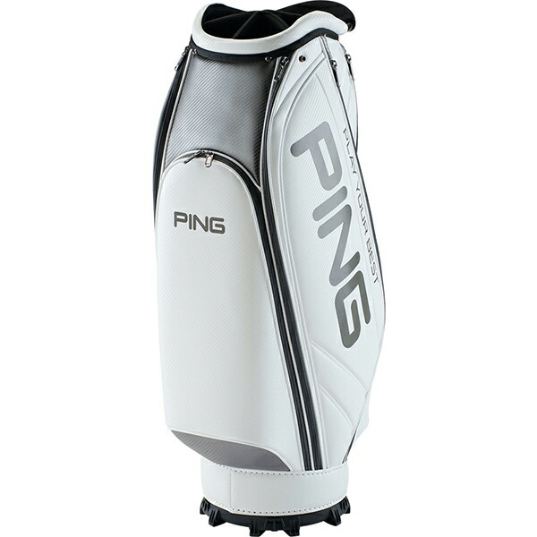 ピンゴルフ ソフト PU キャディーバッグ 9.5型 3.2kg 4分割 シューズ