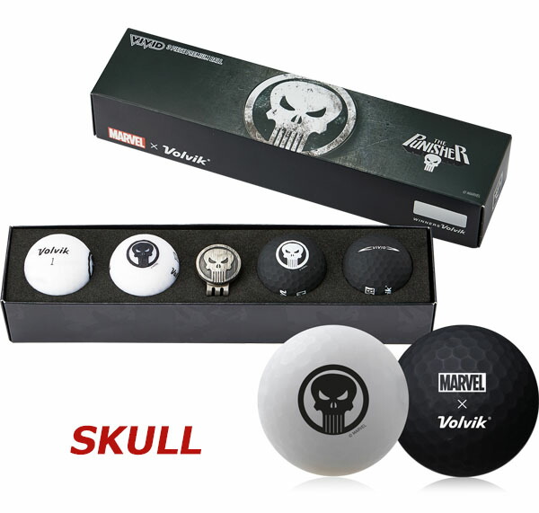 Volvik ボルビック MARVEL GIFT SET 2.0 ゴルフボール 4球