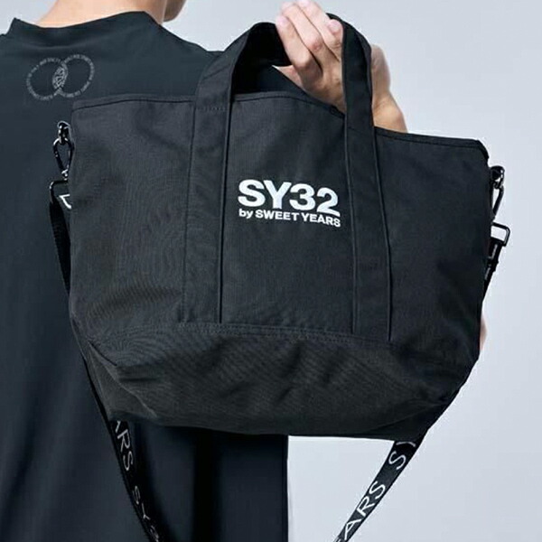 SY32 2026年春夏モデル メンズ SHOULDER BELT TOTE BAG ショルダー
