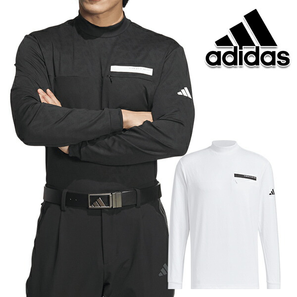 特価】アディダス ゴルフ 秋冬モデル メンズ adidas ジャガード UVケア