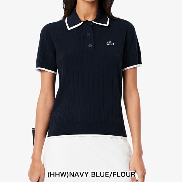 【送料無料】ポロシャツ レディース ラコステ ゴルフ LACOSTE GOLF　日本正規品 2025 秋冬 新作 ゴルフウェア af9430-10 6rwaf943010-2.jpg
