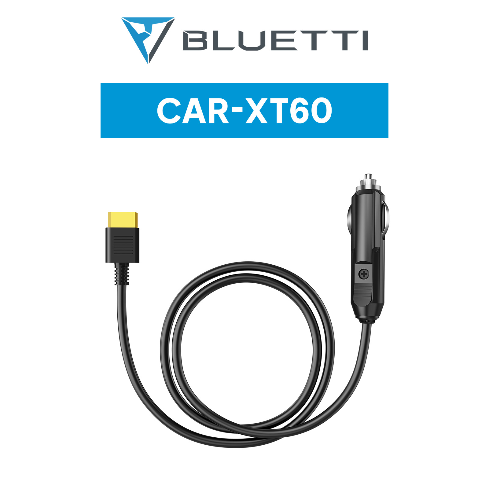 BLUETTI シガーソケット ケーブル AC2A に適用 DC充電 車載充電 
