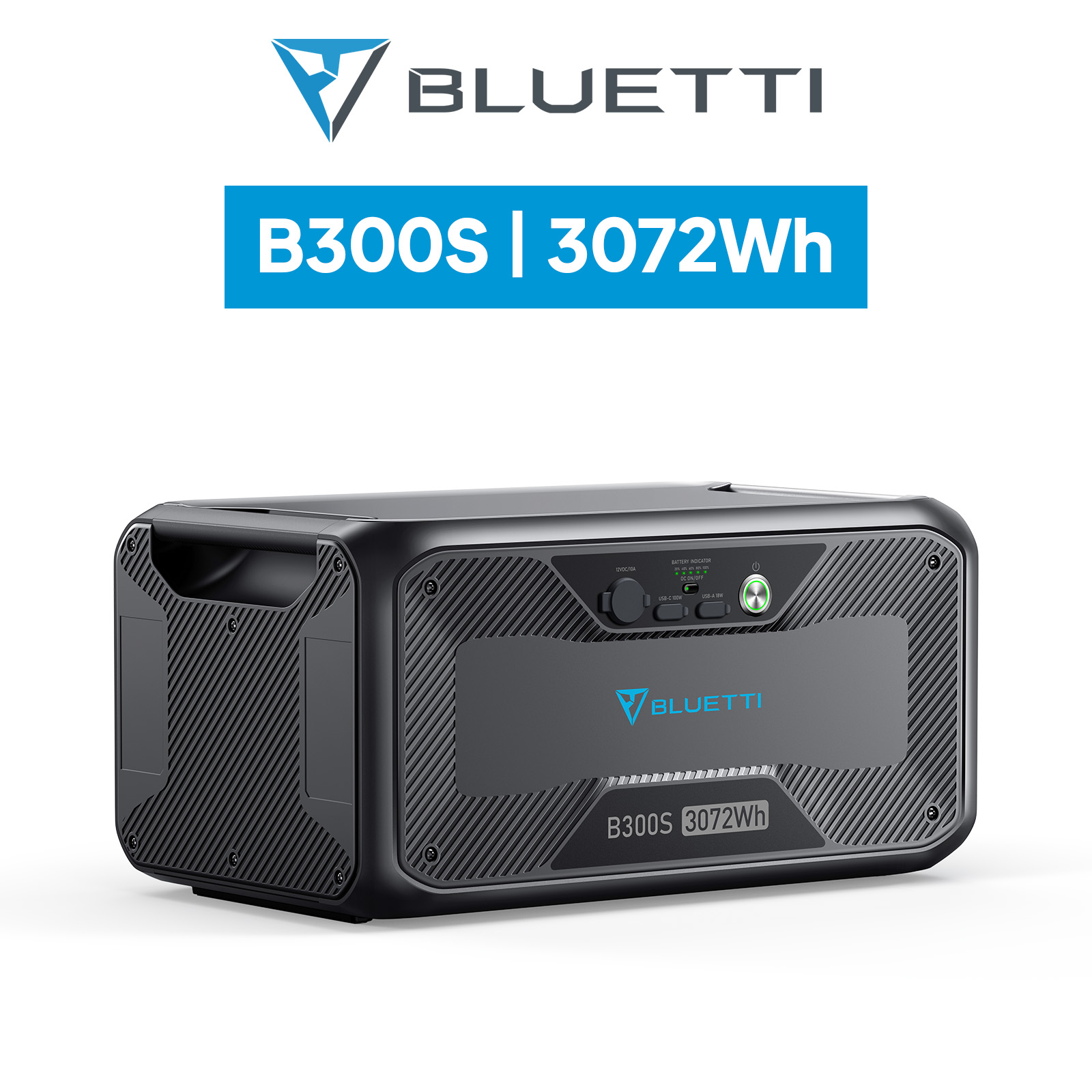 BLUETTI ポータブル電源 拡張バッテリー B300S 3072Wh リン酸鉄リチウムイオン 蓄電池 増設バッテリー 発電機 防災 停電 家庭用  AC500用 容量増設 : b300s : BLUETTI JAPAN ヤフーショップ - 通販 - Yahoo!ショッピング