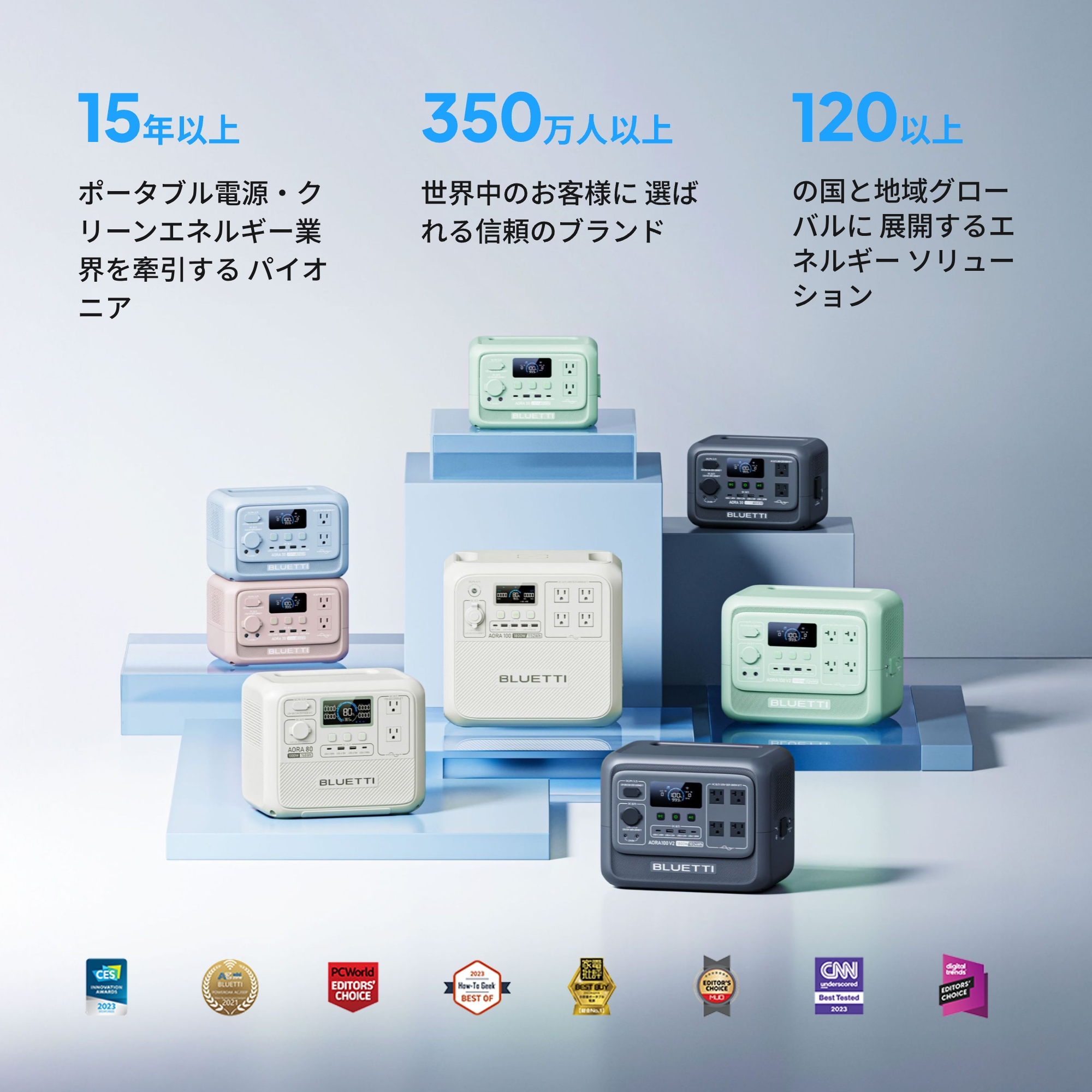 BLUETTI 【クーポンで69,900円 6/22~】BLUETTI ポータブル電源 AORA