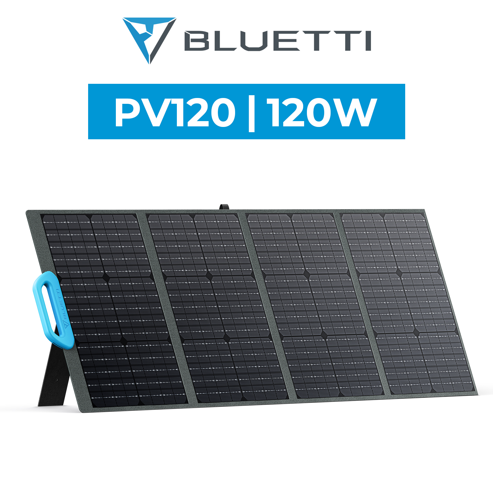 BLUETTI ソーラーパネル PV120W 折り畳み式太陽光パネル 単結晶 高転換