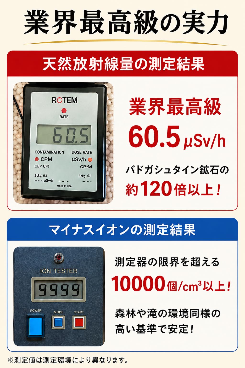 ラジウムラドンセラミック(1本 割引特価)☆業界最高級の「放射線