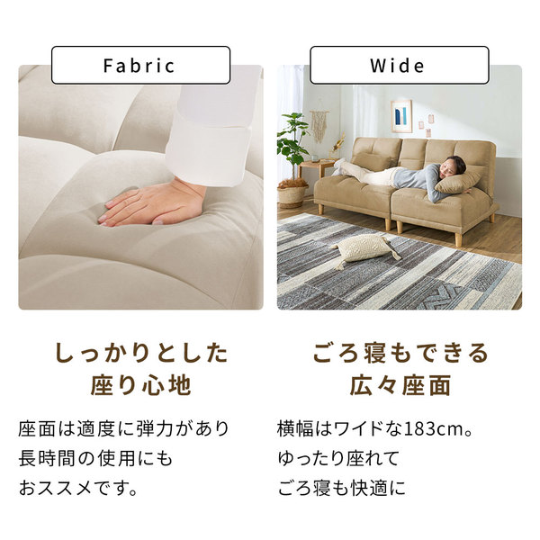 テーブル付ソファベッド ライトグレー テーブル付ソファベッド ライトグレー : Liberty Style インボイス対応