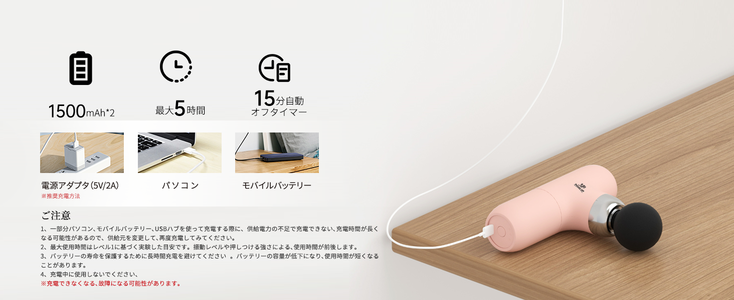 POWER UP ＼限定クーポン配布中／マッサージガン 筋膜リリースガン