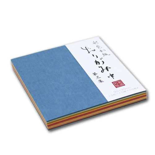 折り紙 千代紙 和紙 彩色和紙おりがみ 第三集 中 美濃和紙 カラフル