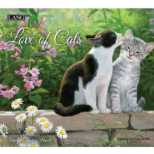 2026年 ラングカレンダー Love of Cats ラブオブキャッツ lang LANG社